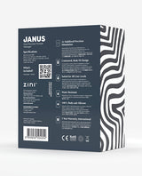 B Swish Zini Janus Anti Shock Prostate Massager, Small — Black