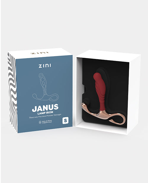 B Swish Janus Lamp Iron Small Prostate Massager — Maroon