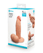 b-Vibe Slipskin 6" Girthy - Mocha by b-vibe