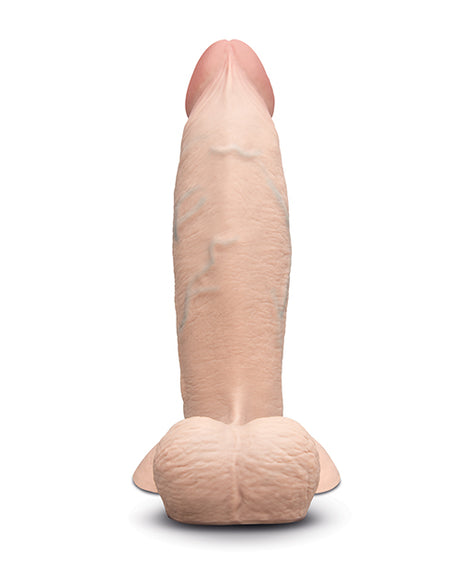 b-Vibe Slipskin 8" Girthy - Cream by b-vibe