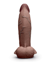 b-Vibe Slipskin 9" Girthy - Brown by b-vibe