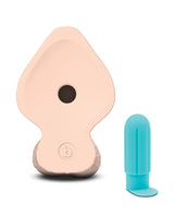 b-Vibe Slipskin 9" Girthy - Cream by b-vibe