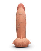 b-Vibe Slipskin 9" Girthy - Mocha by b-vibe