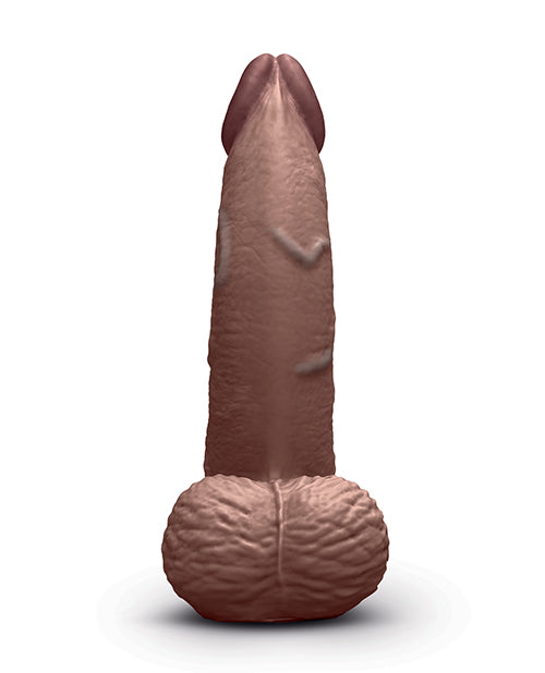 b-Vibe Slipskin 6.5" Curvy - Brown by b-vibe