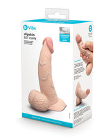 b-Vibe Slipskin 6.5" Curvy - Cream by b-vibe