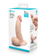 b-Vibe Slipskin 6.5" Curvy - Cream by b-vibe