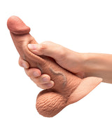 b-Vibe Slipskin 6.5" Curvy - Mocha by b-vibe
