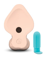 b-Vibe Slipskin 10" Curvy - Cream by b-vibe