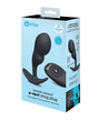 b-Vibe Remote Control P-Spot Snug Plug - Black by b-vibe