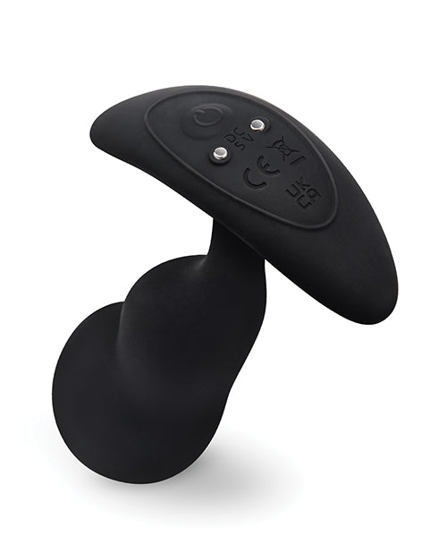b-Vibe Remote Control P-Spot Snug Plug - Black by b-vibe