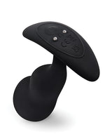 b-Vibe Remote Control P-Spot Snug Plug - Black by b-vibe
