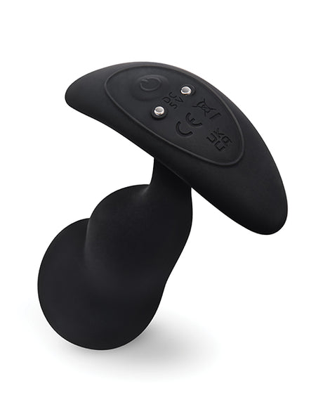 b-Vibe Remote Control P-Spot Snug Plug - Black by b-vibe