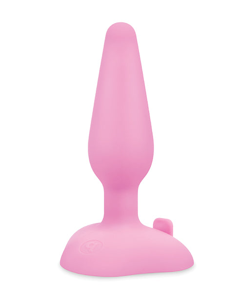 b-Vibe Beginner's Vibrating Tapered Butt Plug - Pink by b-vibe
