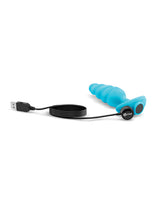 b-Vibe Unicorn Tail Vibrating Butt Plug - Special Edition by b-vibe