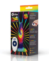 b-Vibe Peace & Love Tie-Dye Rimming Plug - Special Edition by b-vibe