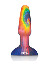 b-Vibe Peace & Love Tie-Dye Rimming Plug - Special Edition by b-vibe