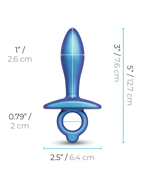 b-Vibe Slide Silicone Butt Plug by b-vibe