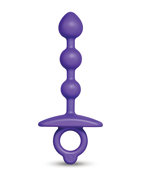 b-Vibe Zip Silicone Anal Beads by b-vibe
