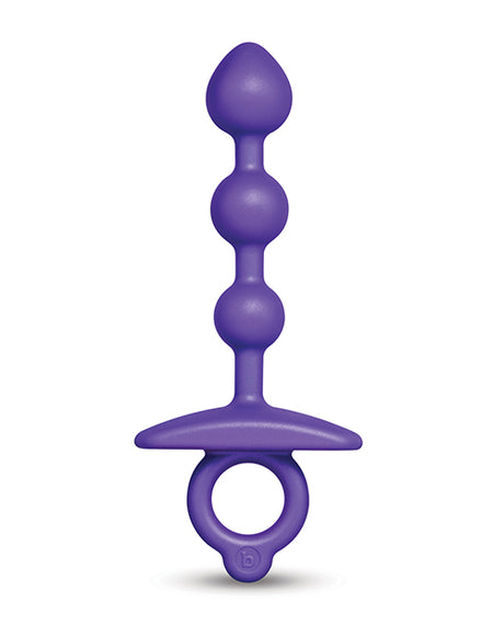 b-Vibe Zip Silicone Anal Beads by b-vibe