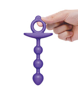 b-Vibe Zip Silicone Anal Beads by b-vibe
