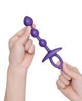 b-Vibe Zip Silicone Anal Beads by b-vibe