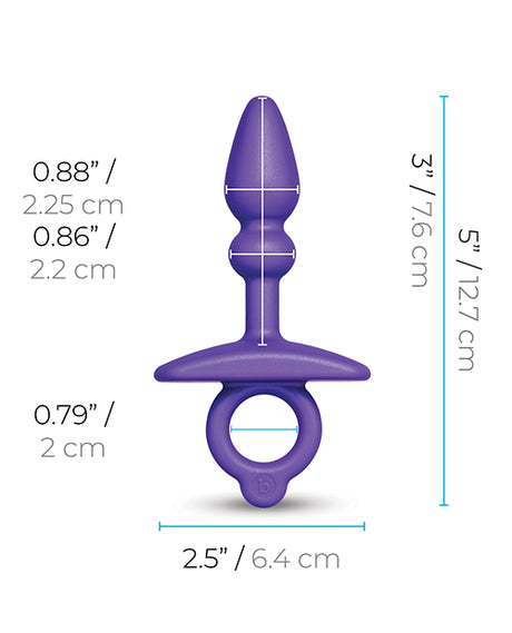 b-Vibe Dart Silicone Anal Plug by b-vibe