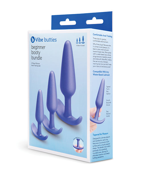 b-Vibe Beginner Booty Bundle - 3 pc Set by b-vibe