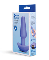 Shake Slimline Vibrating Silicone Plug by b-vibe