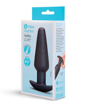 Hefty Weighted Silicone Plug by b-vibe