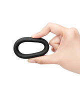 b-Vibe Snug Ring 40 mm Soft Stretch Silicone Cock Ring — Black