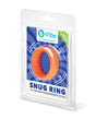 b-Vibe Snug Ring 40 mm Soft Stretch Silicone Secure Fit Cock Ring - Orange by b-vibe