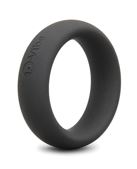 b-Vibe Snug Ring 45 mm Soft Stretch Silicone Cock Ring — Black