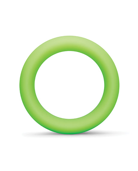b-Vibe Snug Ring 45 mm Stretch Silicone Cock Ring - Green