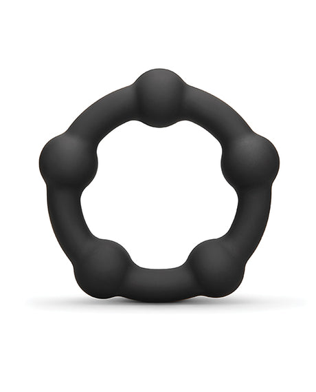 b-Vibe Snug Ring Orbit Soft Stretch Nubby Silicone Cock Ring