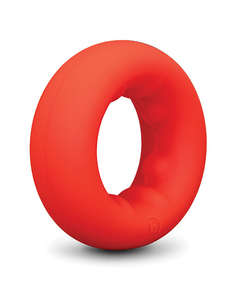 b-Vibe Flex Ring — Super-Soft Liquid Silicone Cock Ring, Red
