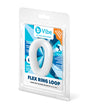b-Vibe Flex Ring Loop Super Soft Silicone Secure Fit Cock Ring- Clear by b-vibe