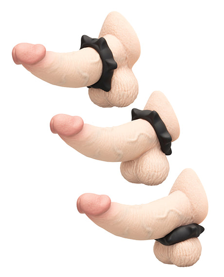 b-Vibe Flex Ring Spike Super Soft Silicone Cock Ring