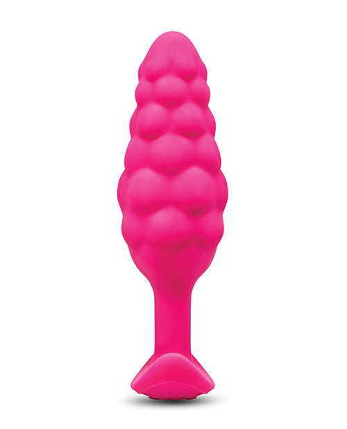 b-Vibe Bump Texture Plug - Pink by b-vibe