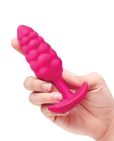 b-Vibe Bump Texture Plug - Pink by b-vibe