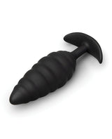 b-Vibe Twist Texture Plug - Black by b-vibe