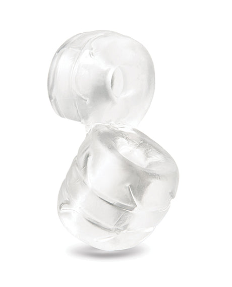 b-Vibe Stretch-Tech Double Barrel Flexible Secure Fit Cock Ring by b-vibe