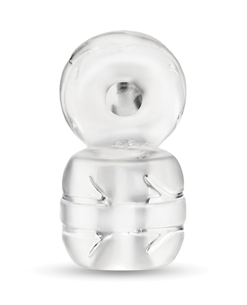 b-Vibe Stretch-Tech Double Barrel Flexible Secure Fit Cock Ring by b-vibe