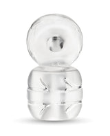 b-Vibe Stretch-Tech Double Barrel Flexible Secure Fit Cock Ring by b-vibe