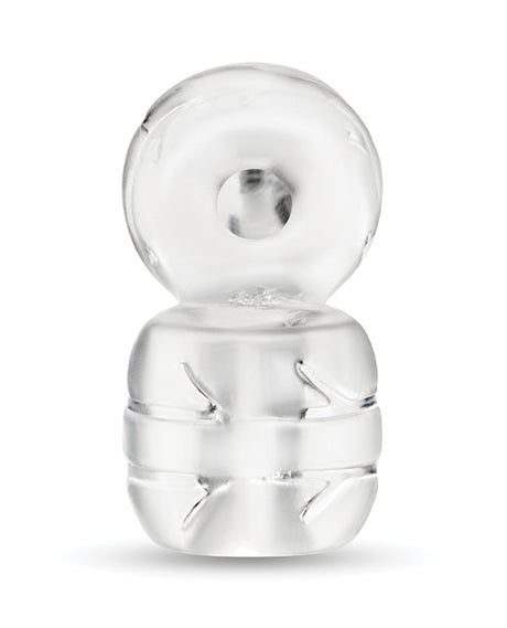 b-Vibe Stretch-Tech Double Barrel Flexible Secure Fit Cock Ring by b-vibe