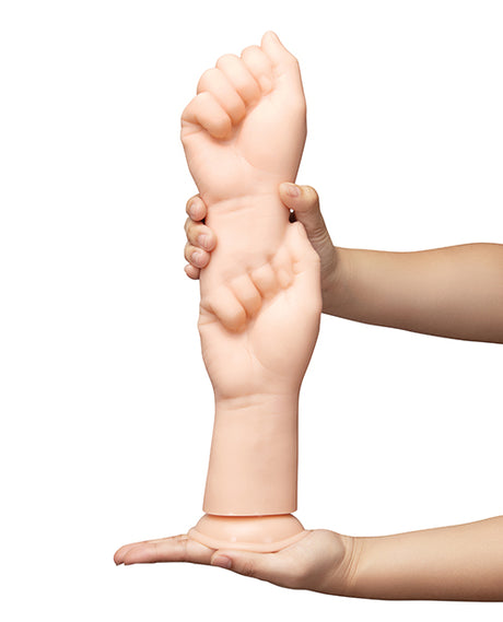 b-Vibe Fists 14.5 Inch XXL Fist-Style Realistic Dildo with Suction Cup