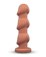 b-Vibe Headz 10.5 Inch Multi-Bulb XXL Dildo with Flared Base by b-vibe