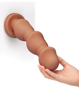 b-Vibe Headz 10.5 Inch Multi-Bulb XXL Dildo with Flared Base by b-vibe