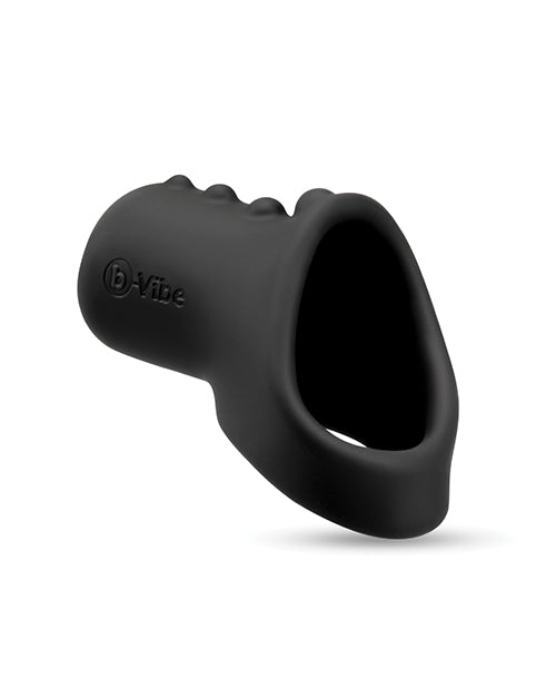 b-Vibe Flex Ring Shaft Silicone Cock Ring & Ball Stretcher