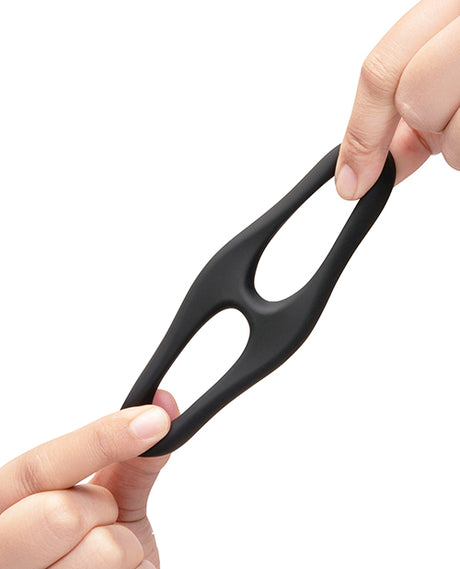 b-Vibe Flex Ring 8 Super-Soft Liquid Silicone Cock-and-Ball Ring
