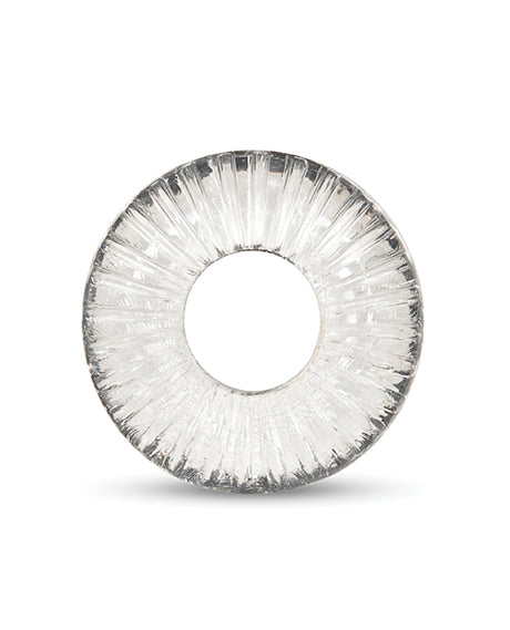 b-Vibe Stretch-Tech Swirl Flexible Secure Fit Cock Ring by b-vibe